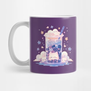 Meowgical Boba Delight: Kawaii Tea and Purrfectly Adorable Cats Mug